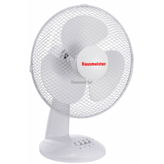 Ventilator, Hausmeister, 30 cm, 40 W, 3 trepte de viteza, Alb (HM8303)-0