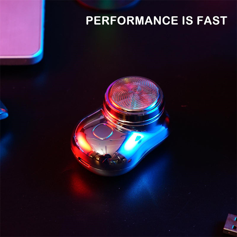 Mini Portable visage sans fil rasoirs Rechargeable USB électrique rasoir humide et sec indolore petite taille Machine rasage pour hommes Store Hive UNIjuntos