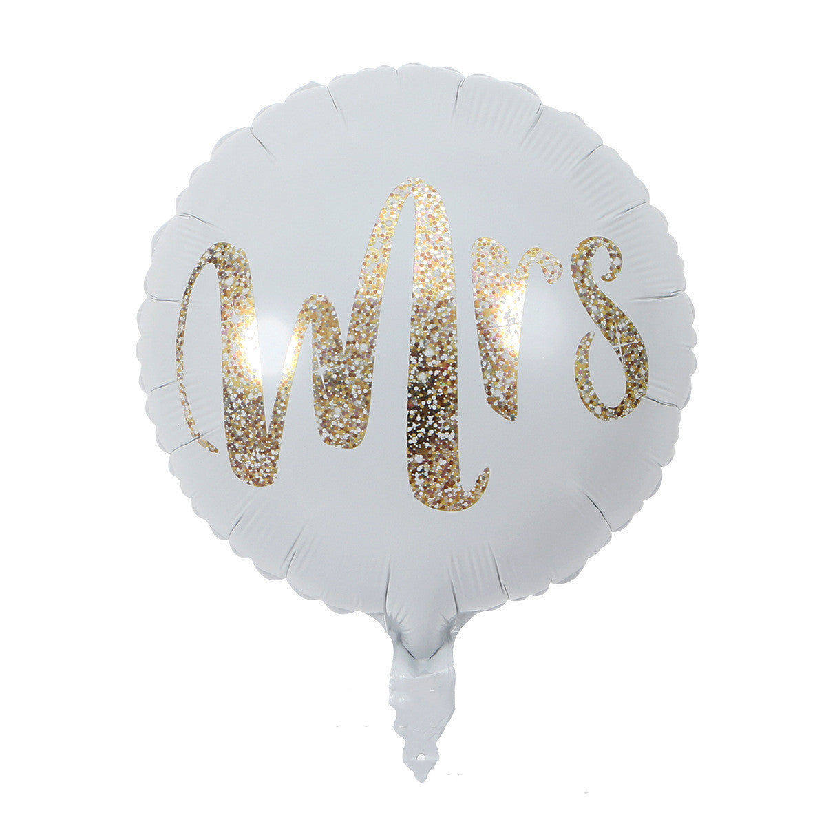 Hot Sale 9 PCs 18 Inch Gold Sequins Mr & Mrs Valentine's Day Aluminum Film Balloon Wedding Valentine's Day Decoration