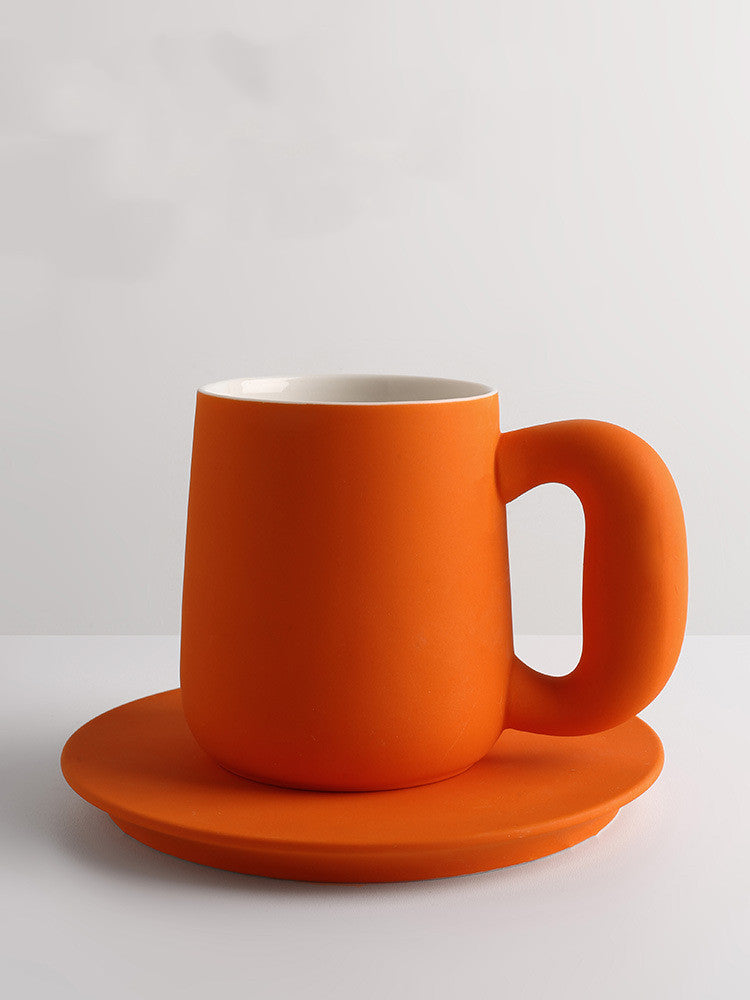 Light Luxury Retro Mug Coffee Cup Set