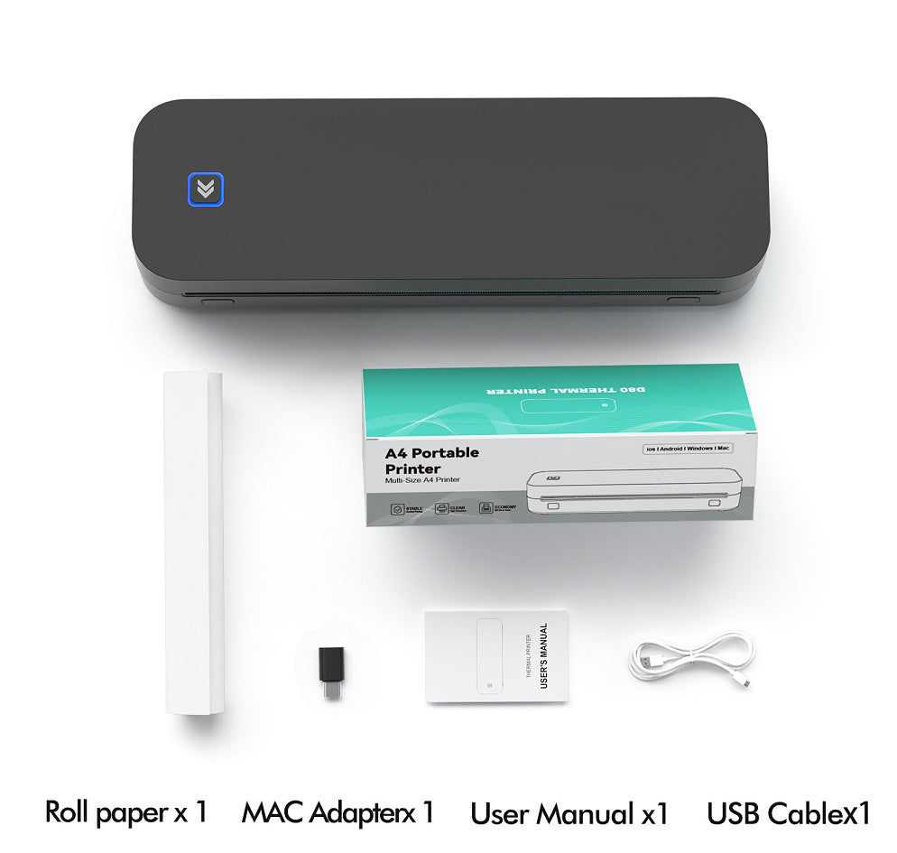 A4 HD Wide-width Printer Household