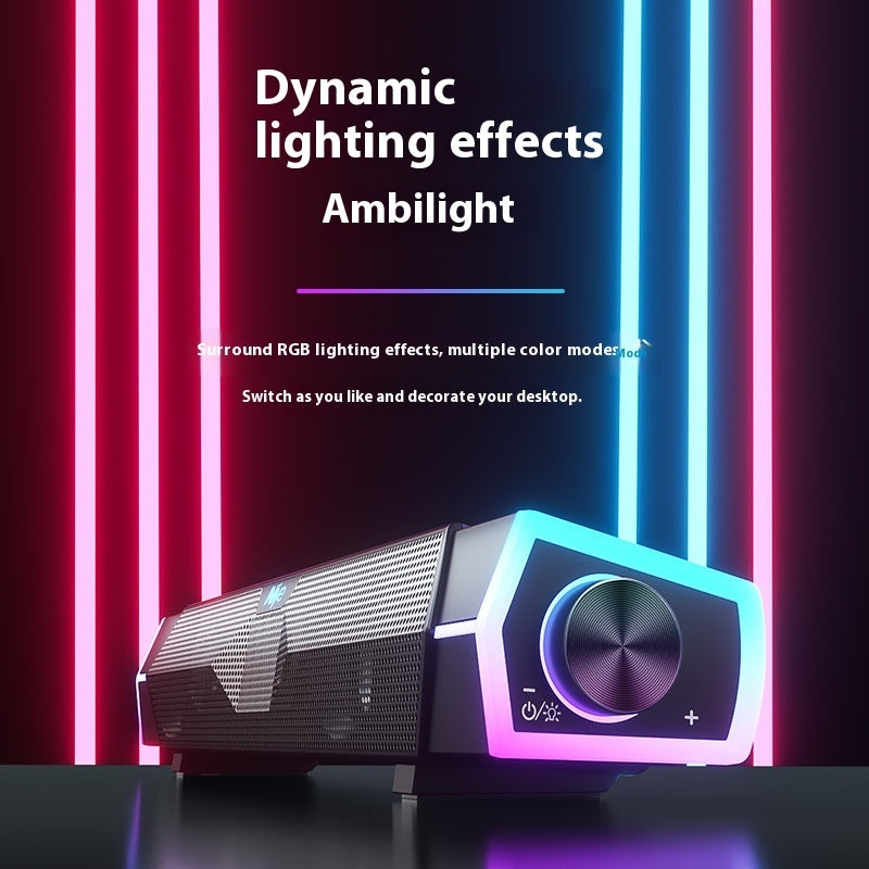 Bluetooth Speaker Dual Speaker Subwoofer Theater Level Surround Computer Speaker