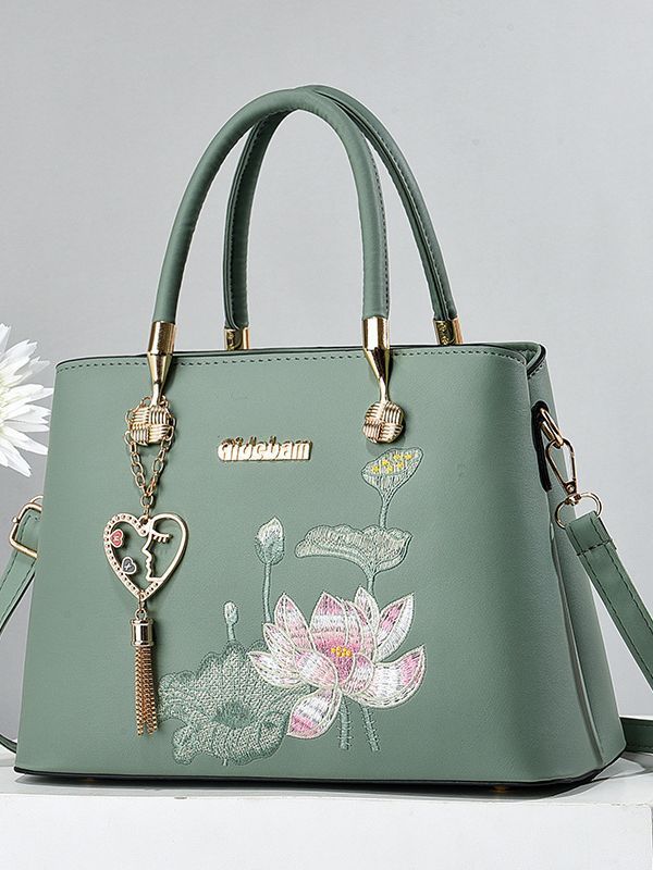 Women's Fashionable All-match Large Capacity Portable Shoulder Messenger Bag