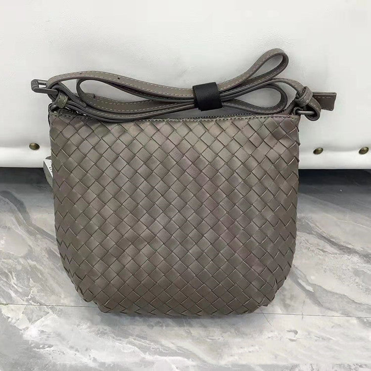 New Pure Sheepskin Hand-woven Bag