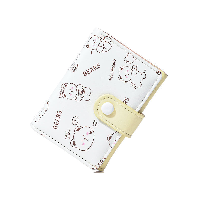 Girl's Wallet Short Cartoon Cute Store Hive UNIjuntos