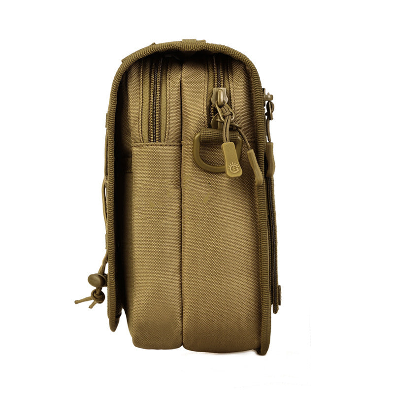 Outdoor Cycling Backpack Shoulder Bag Small Messenger Bag Men's Waist Bags Leisure Bag Multi-purpose Storage Bag Hair Bum Bag