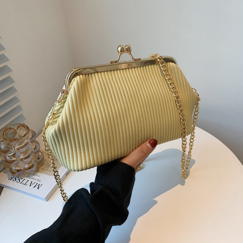 Women's New Fashion Simple Chain Messenger Bag