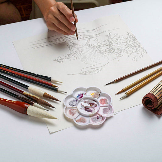 Chinese Painting Students' Calligraphy Practice Brush Set