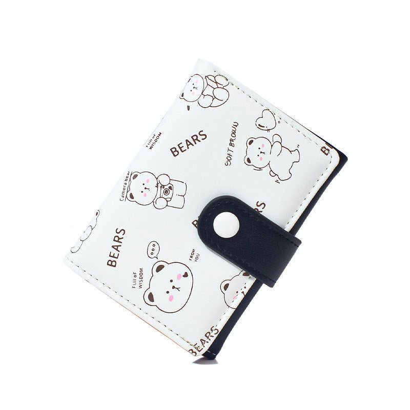 Girl's Wallet Short Cartoon Cute Store Hive UNIjuntos