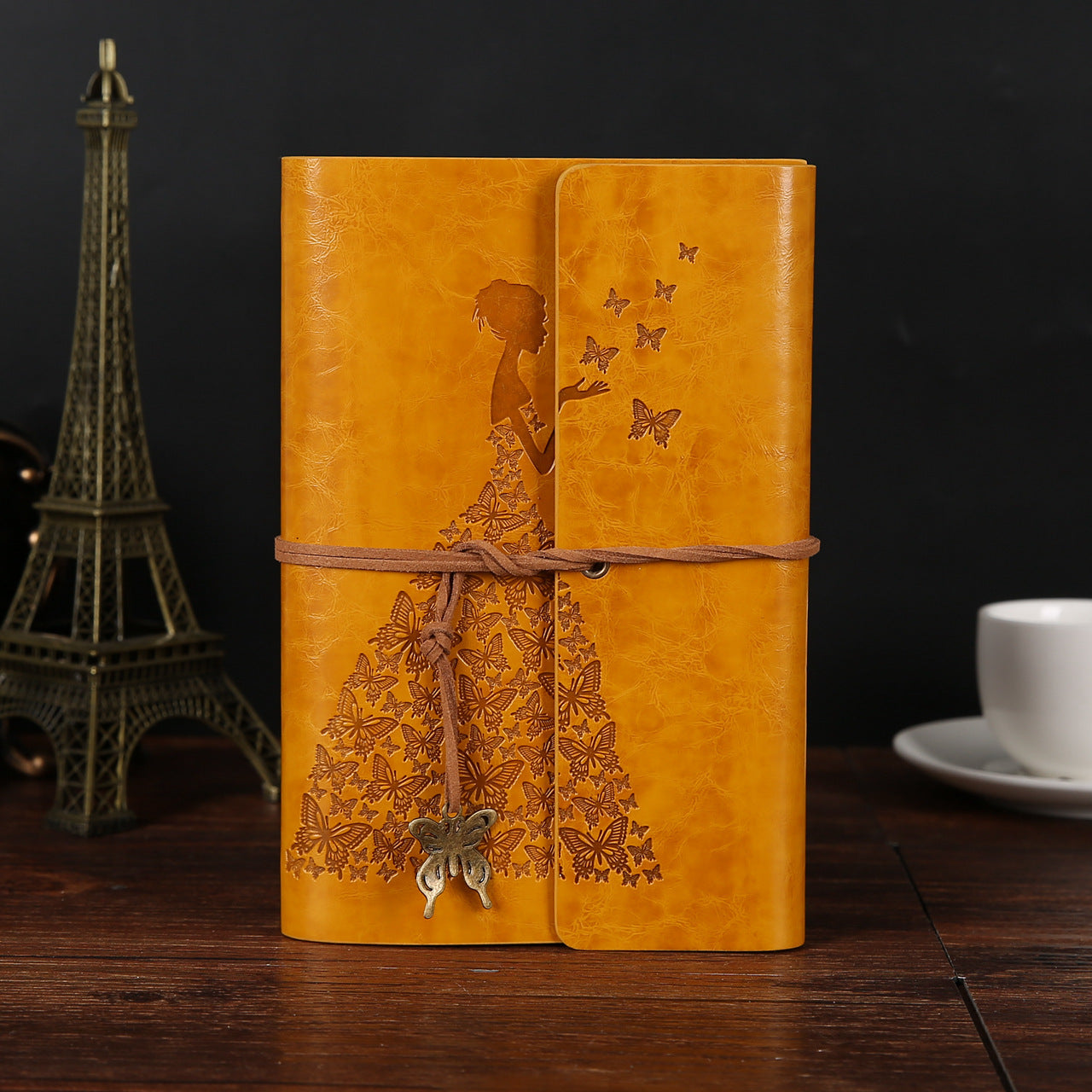 Loose-leaf Portable Retro Kraft Paper Notepad