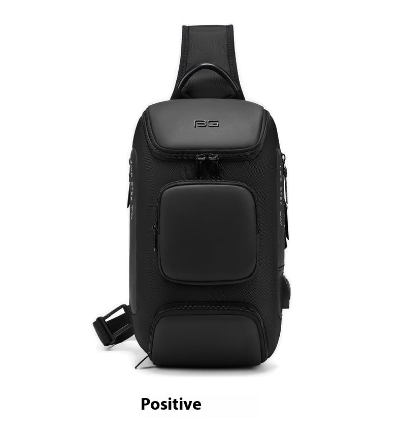 Sac à bandoulière de style mécanique pour hommes Commodité d'affaires JFA UNIjuntos Entreprise