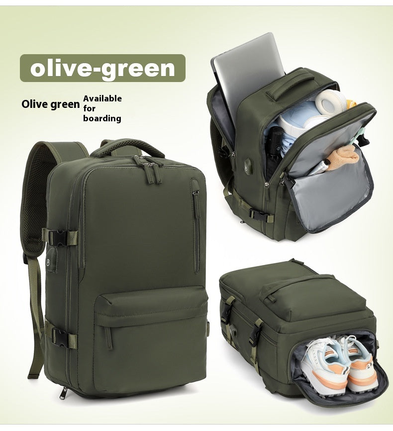 Women's Large Capacity Oversized Lightweight Multifunctional Luggage Backpack