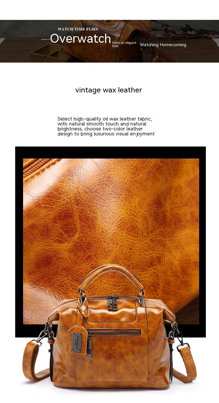 Retro Style Women's Bag Women Hand-carrying Crossbody Bag