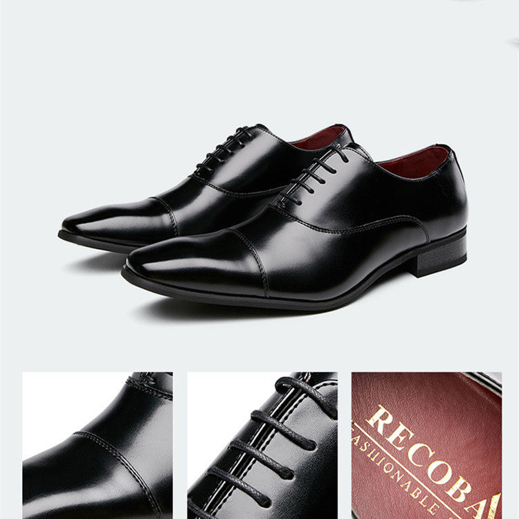 New Japanese Business Leather Formal Shoes