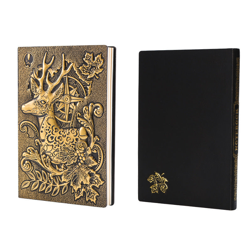 European-style Embossed Retro Notebook A5
