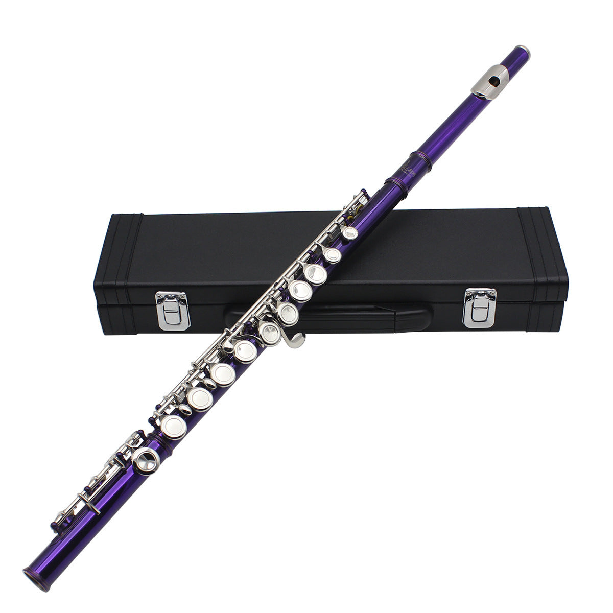 Flute 16 Holes Flute C Key White Copper Tube Body Leather Box Suitable For Beginners Grading Performance
