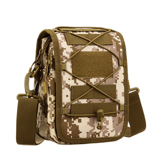 Outdoor Cycling Backpack Shoulder Bag Small Messenger Bag Men's Waist Bags Leisure Bag Multi-purpose Storage Bag Hair Bum Bag