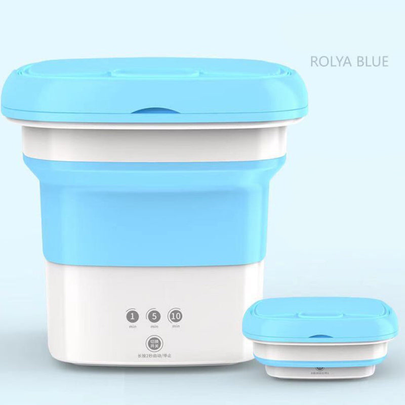 Mini Dehydration Integrated Folding Washing Machine
