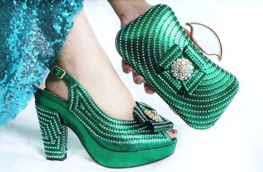 Chuck High Heels Matching Bag For Summer New Designs