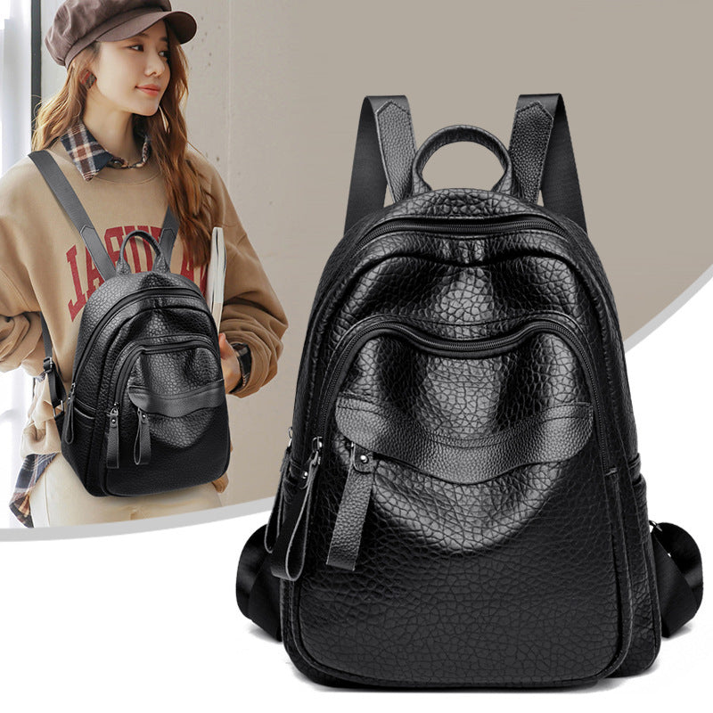 Women's Backpack New Korean Style Versatile Fashion