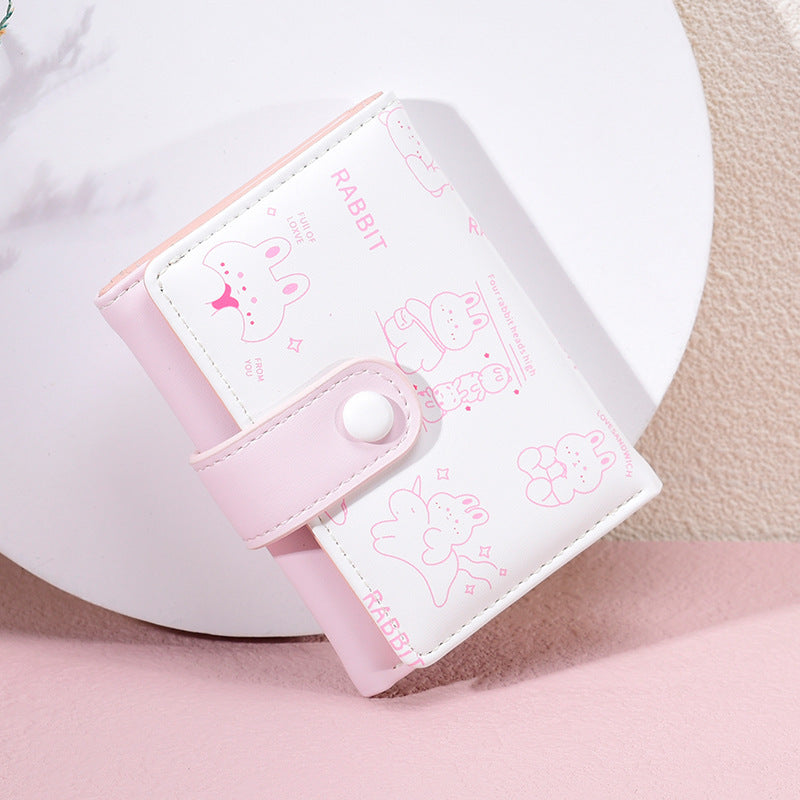 Girl's Wallet Short Cartoon Cute Store Hive UNIjuntos