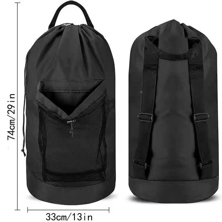 Sand-free Waterproof Oxford Cloth Drawstring Large Capacity Foldable Double-shoulder Travel Laundry Carrier JFA UNIjuntos Entreprise