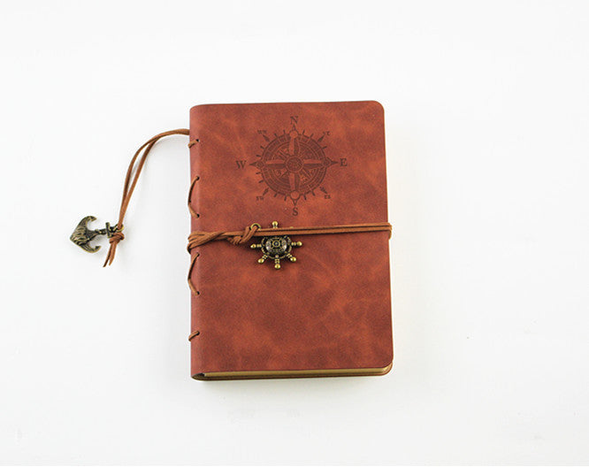 Vintage Creative Leather Pirate Notebook
