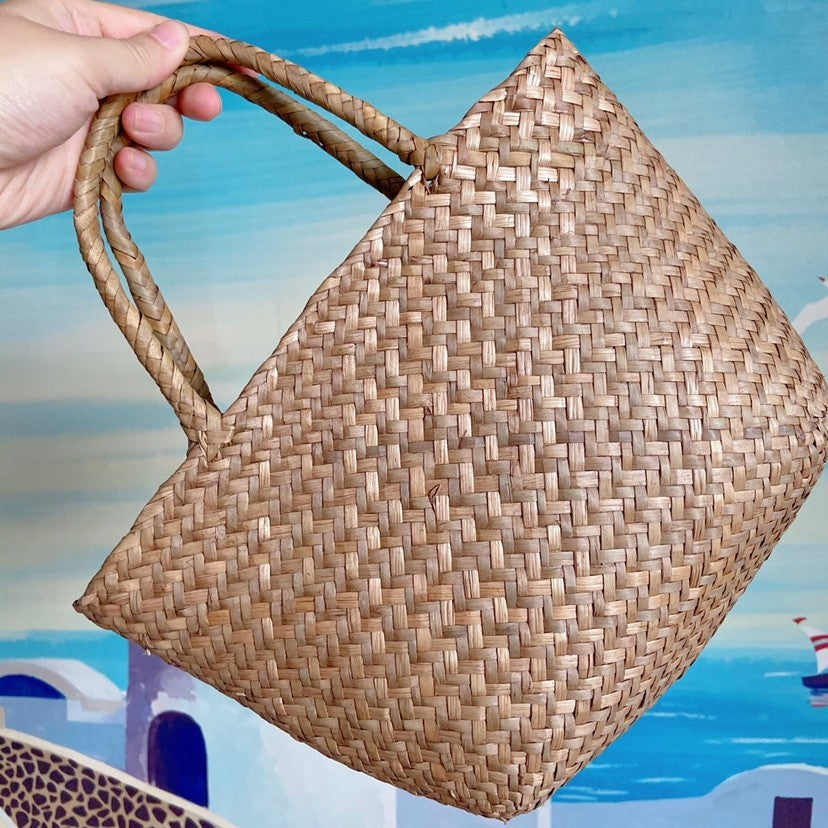 Natural Seaweed Handmade Woven Bag JFA UNIjuntos Entreprise