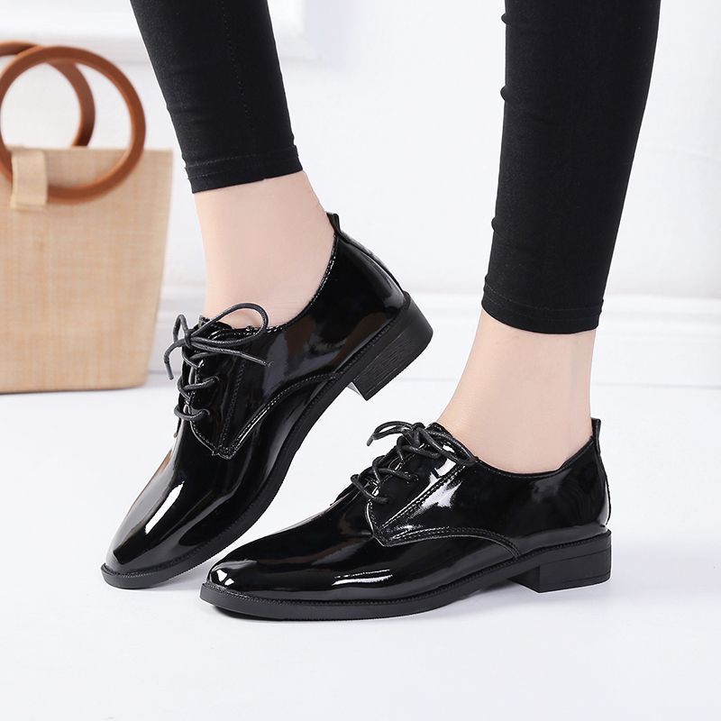 Women's All-match Flat Low Heel Vintage Leather Shoes Store Hive UNIjuntos