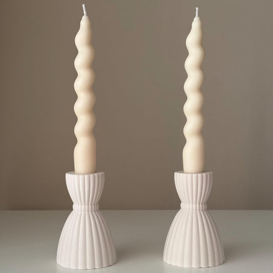 Cute Wedding Dress Candlestick Holder-0